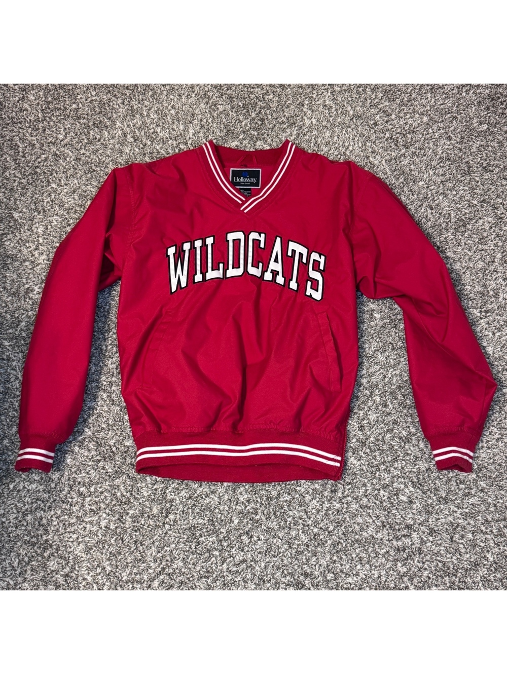 Vintage Holloway Wildcats Pullover Windbreaker – Small